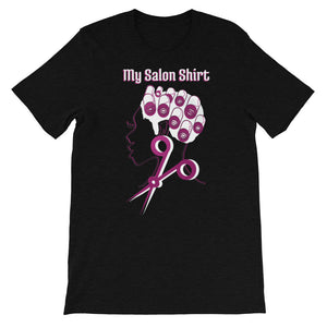 My Salon Shirt (Wondrous In White) Premium Short-Sleeve Unisex T-Shirt