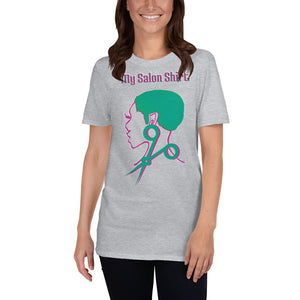 My Salon Shirt (Glamorous In Green) Short-Sleeve Unisex Ultra Soft T-Shirt