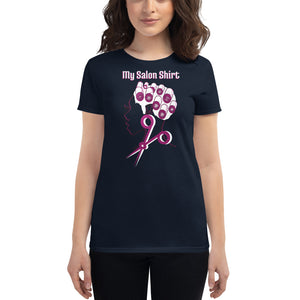 My Salon Shirt (Wondrous In White) Women's short sleeve t-shirt