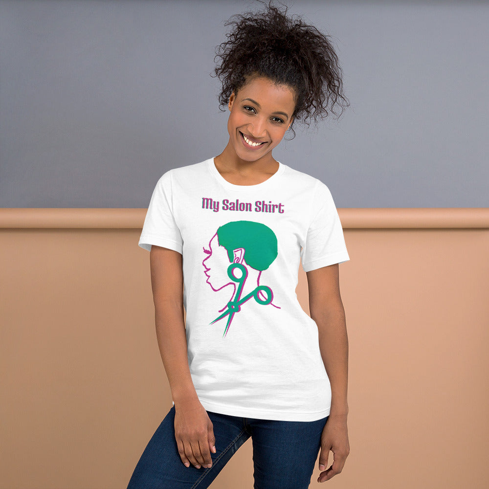 My Salon Shirt (Glamorous In Green) Premium Short-Sleeve Unisex T-Shirt