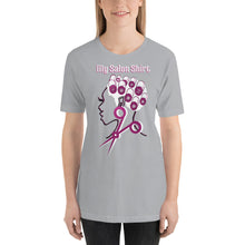 Load image into Gallery viewer, My Salon Shirt (Wondrous In White) Premium Short-Sleeve Unisex T-Shirt