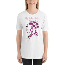 Load image into Gallery viewer, My Salon Shirt (Wondrous In White) Premium Short-Sleeve Unisex T-Shirt