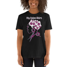 Load image into Gallery viewer, My Salon Shirt (Wondrous In White) Unisex Soft Style T-Shirt