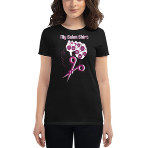 My Salon Shirt (Wondrous In White) Women's short sleeve t-shirt