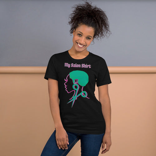 My Salon Shirt (Glamorous In Green) Premium Short-Sleeve Unisex T-Shirt