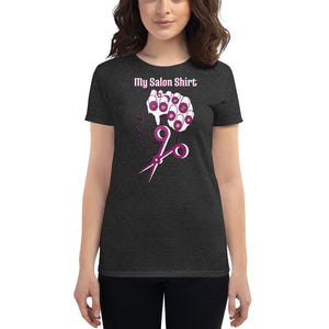 My Salon Shirt (Wondrous In White) Women's short sleeve t-shirt