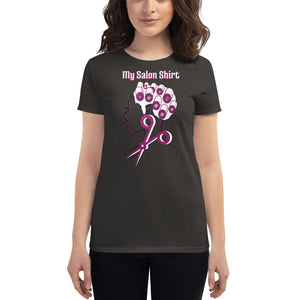 My Salon Shirt (Wondrous In White) Women's short sleeve t-shirt